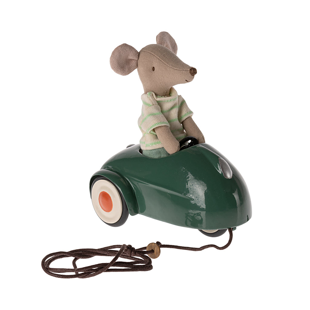 Maileg Doll Accessories for Mice, Car - Dark Green