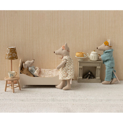 Maileg doll accessory, Mouse bed – Off-white