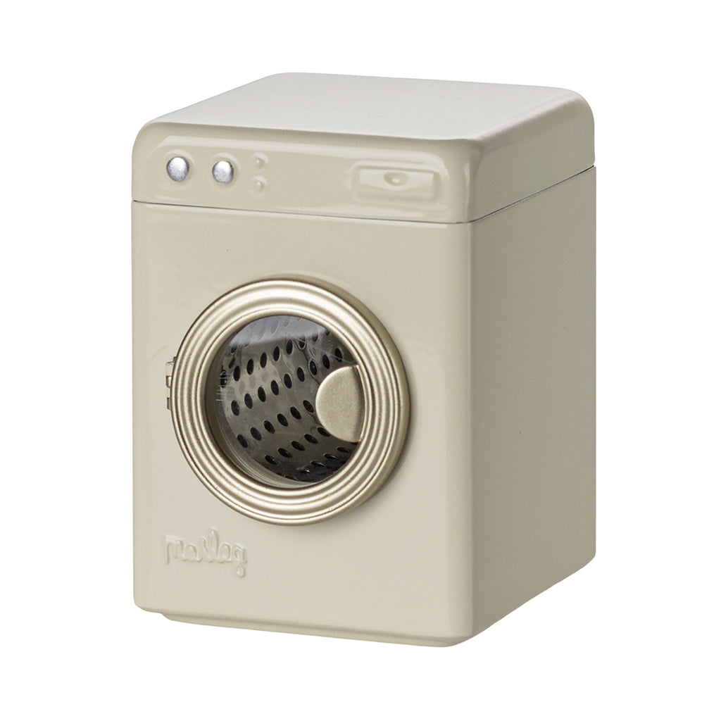Maileg Doll Accessories for Mice, Washing Machine - Off-White