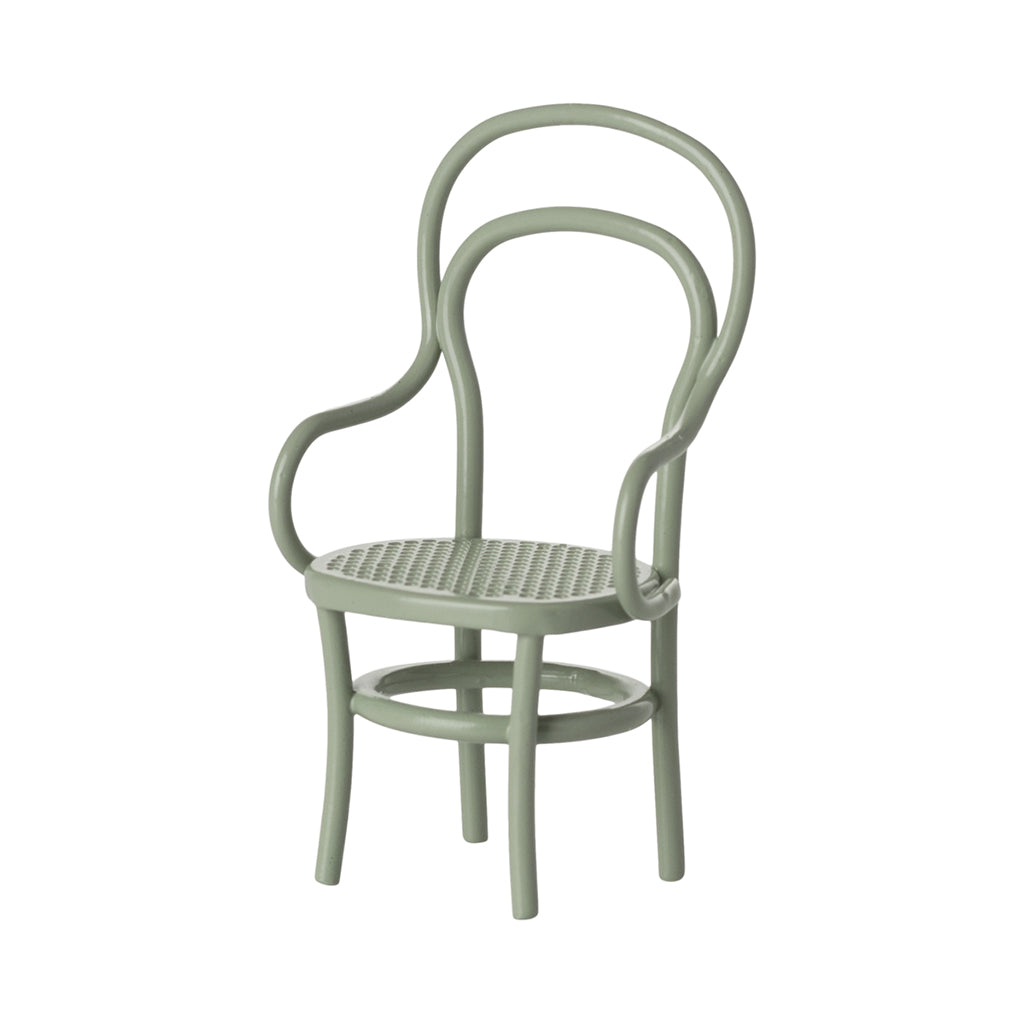 Maileg accessories for mice, Vintage Chair – Mint