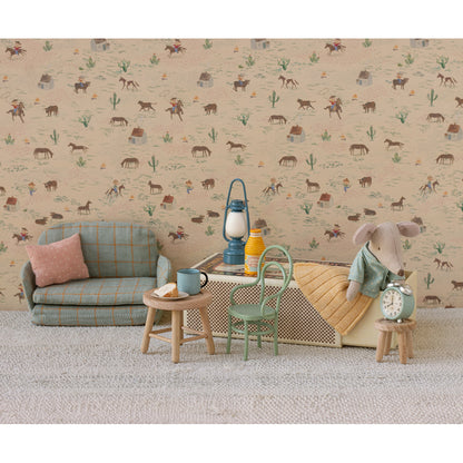 Maileg accessories for mice, Vintage Chair – Mint