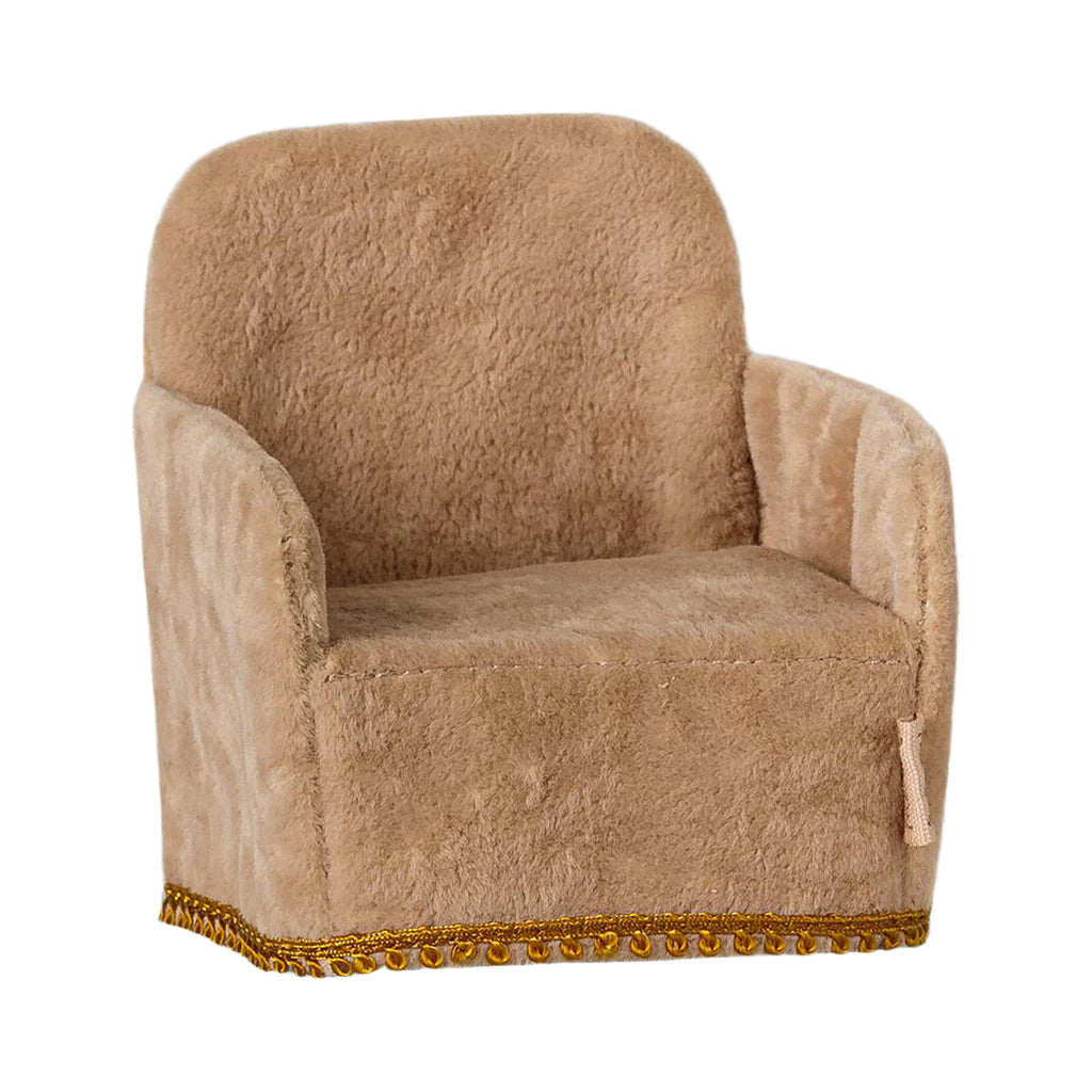 Maileg Foldable Chair for Mice - Powder