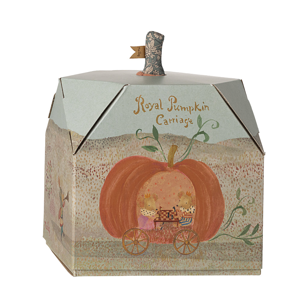 Maileg Pumpkin Carriage for Mice