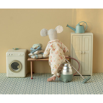 Maileg Doll Accessories for Mice, Wardrobe with 3 Hangers - Off White