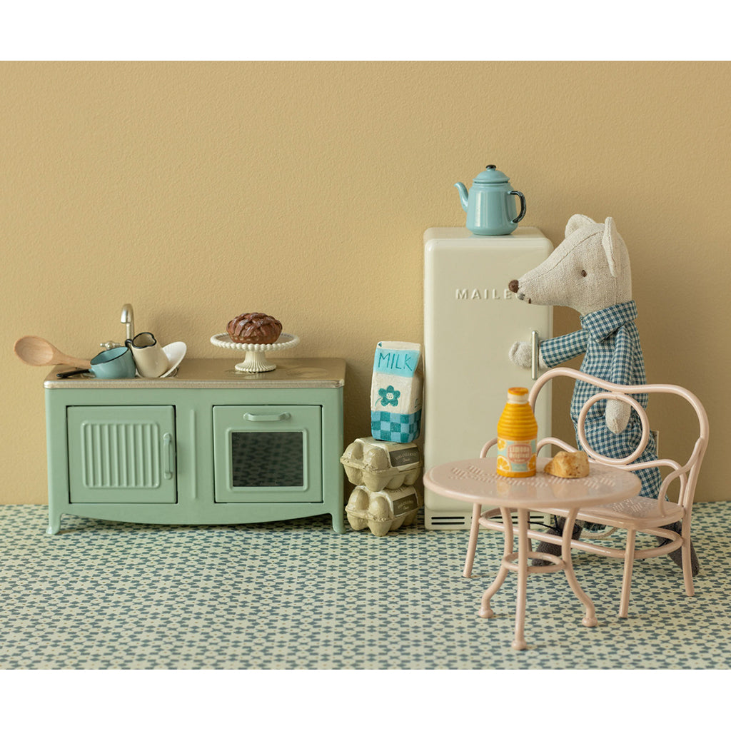 Maileg Doll Accessories, Kitchen for Mice - Mint