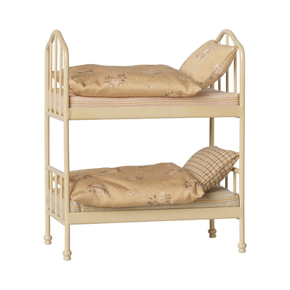 Maileg Accessories for Mice, Bunk Bed - Wheat
