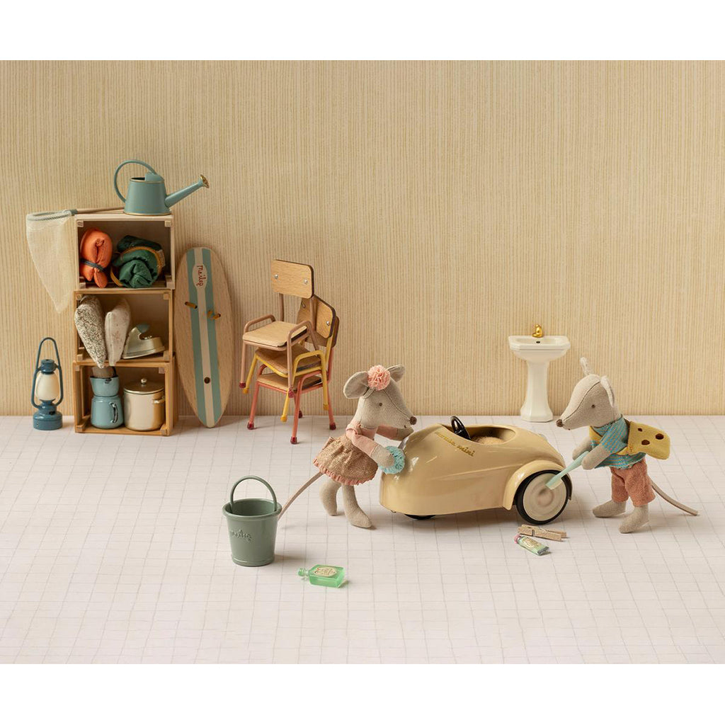 Maileg Doll Accessories for Mice, Car - Wheat