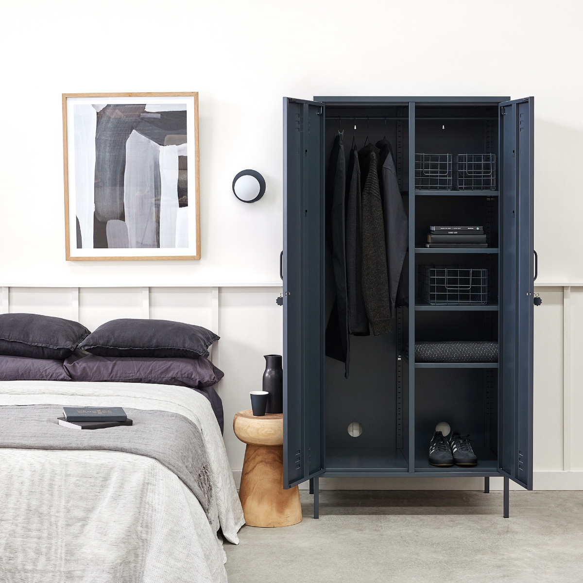 Mustard Made The Twinny Locker, Slate