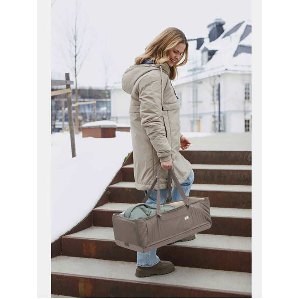 Voksi Babylift Carry Me, Walnut-Leaf