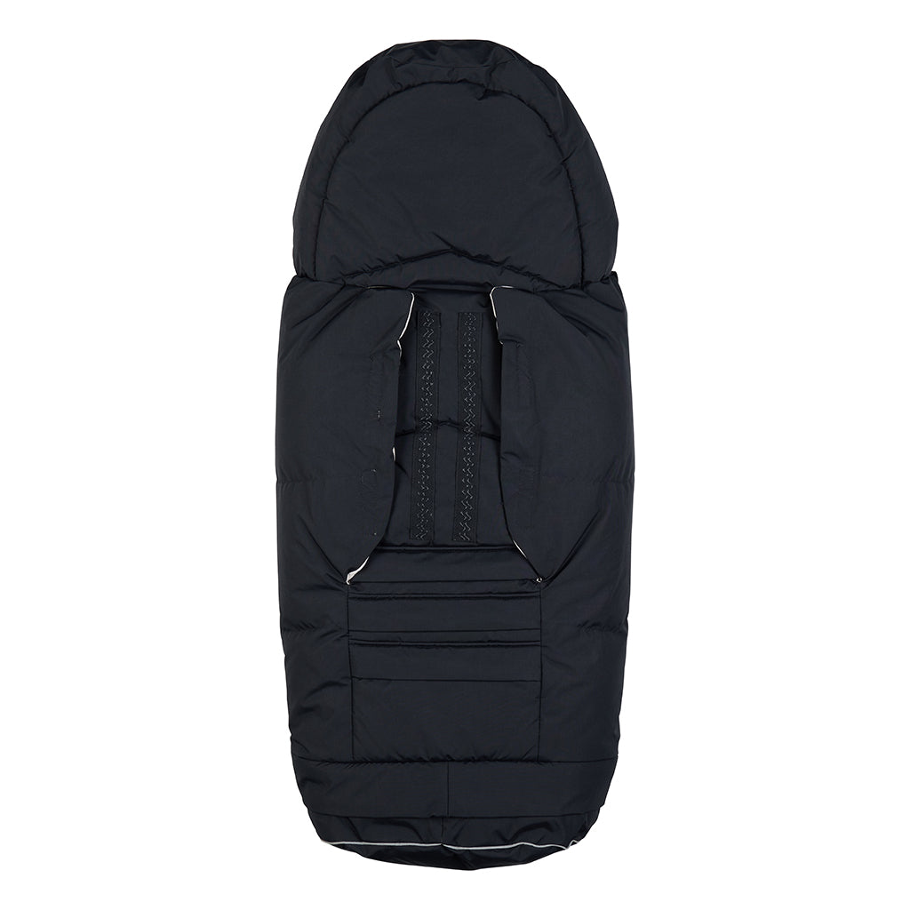 Voksi Footmuff, City North Stroller Bag, OEKO-TEX - Black Cream