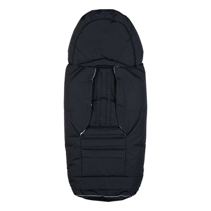 Voksi Footmuff, City North Stroller Bag, OEKO-TEX - Black Cream