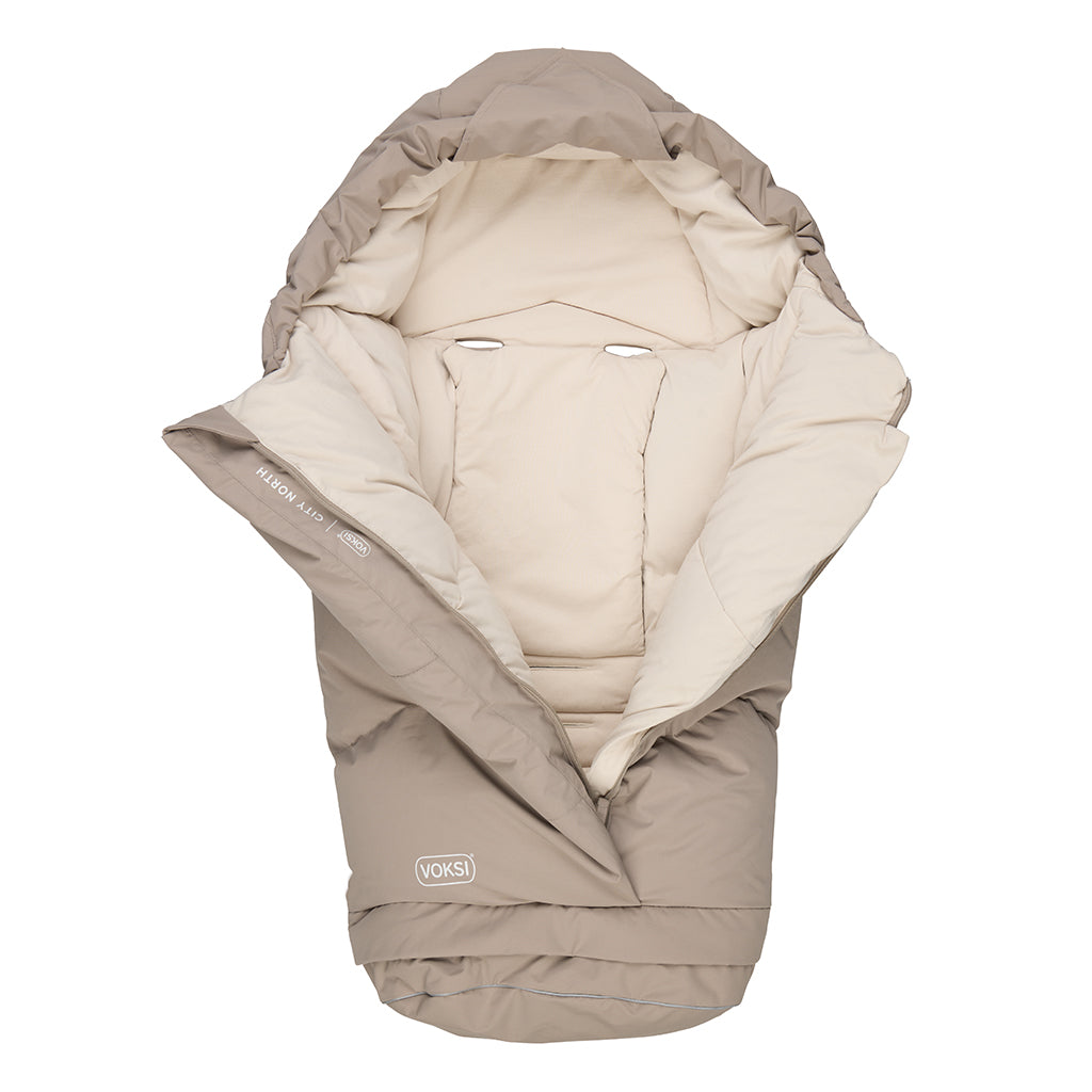 Voksi® City North kørepose, Clay cream