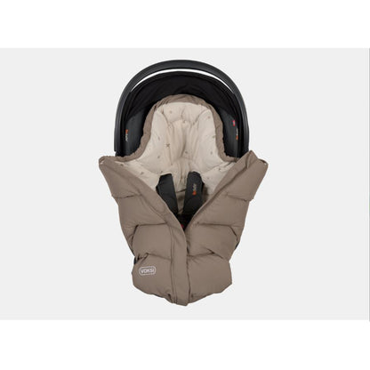 Voksi Move, Car Seat Footmuff – Walnut-Clover