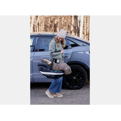 Voksi Move, Car Seat Footmuff – Walnut-Clover