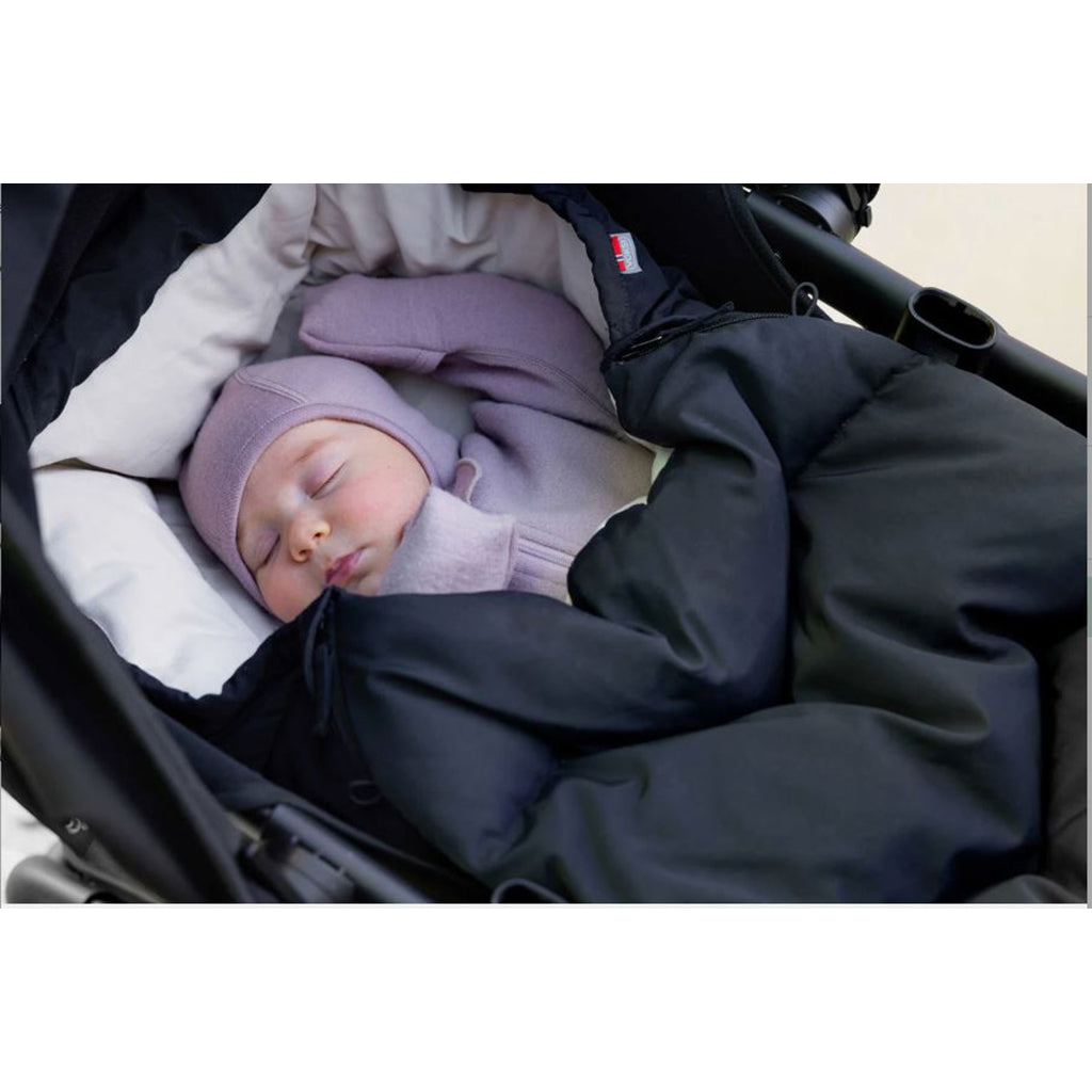 Voksi Explorer, Stroller Sleeping Bag - Black-Solid