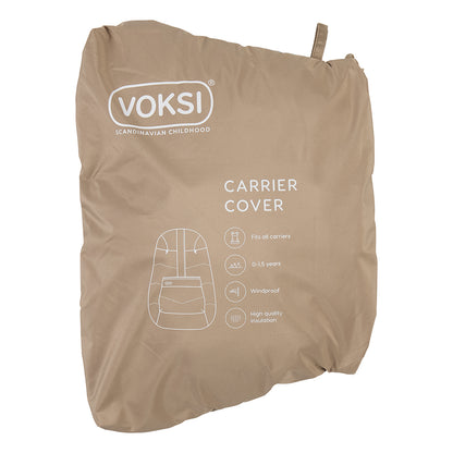 Voksi® Carrier Cover for Baby Carrier, Dark Sand