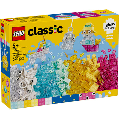 LEGO® Classic, Magical Transparent Bricks