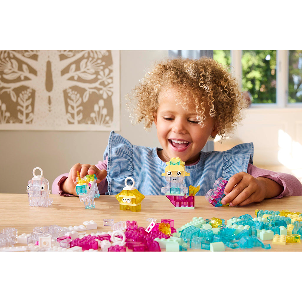 LEGO® Classic, Magical Transparent Bricks