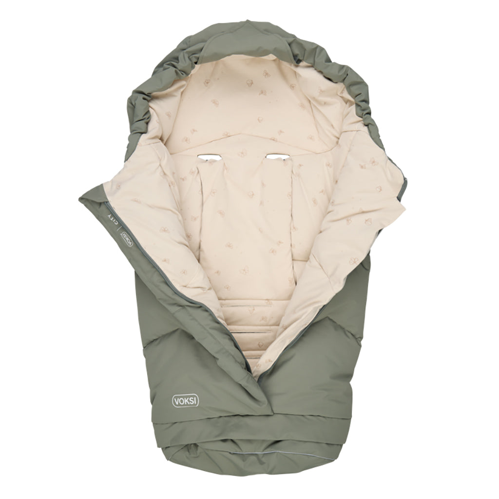 Voksi® City kørepose, Meadow Green Wings