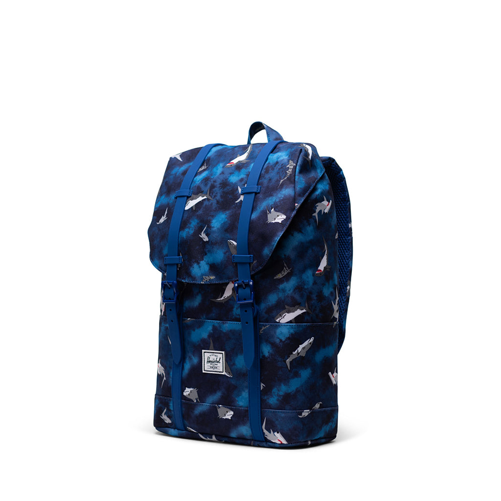 Herschel Retreat Youth Backpack – Sharks Mazarine Blue