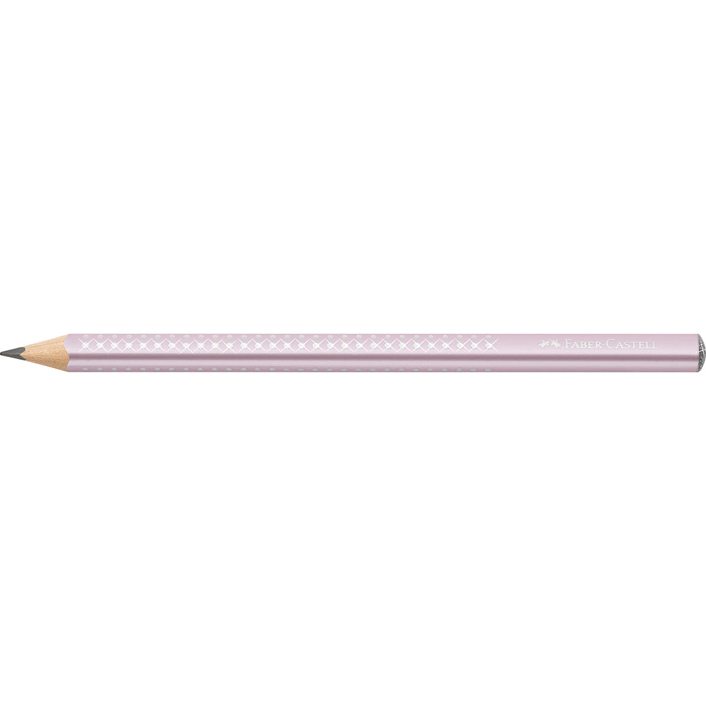 Faber-Castell, Jumbo Sparkle Pencil - Rose Metallic