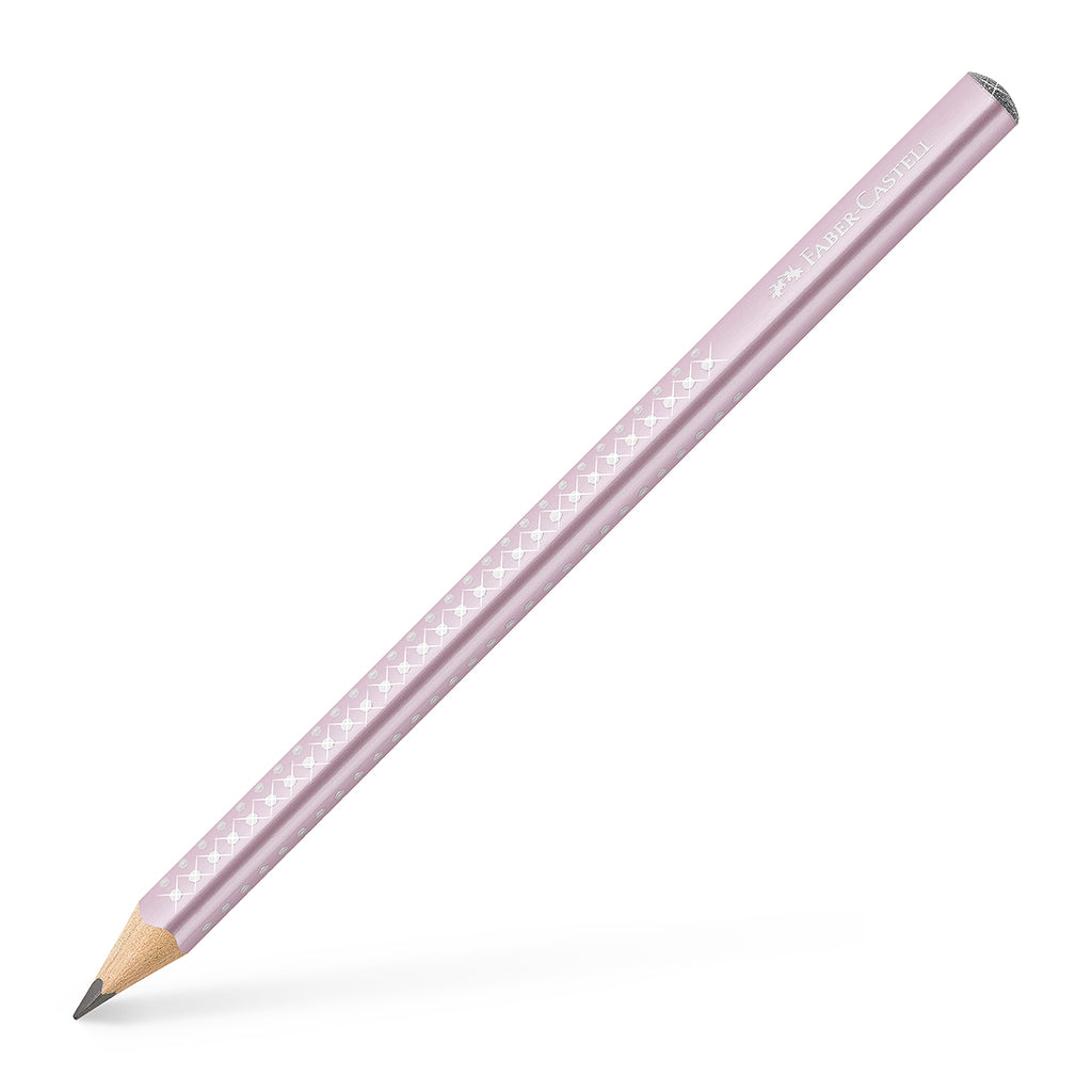 Faber-Castell, Jumbo Sparkle Pencil - Rose Metallic