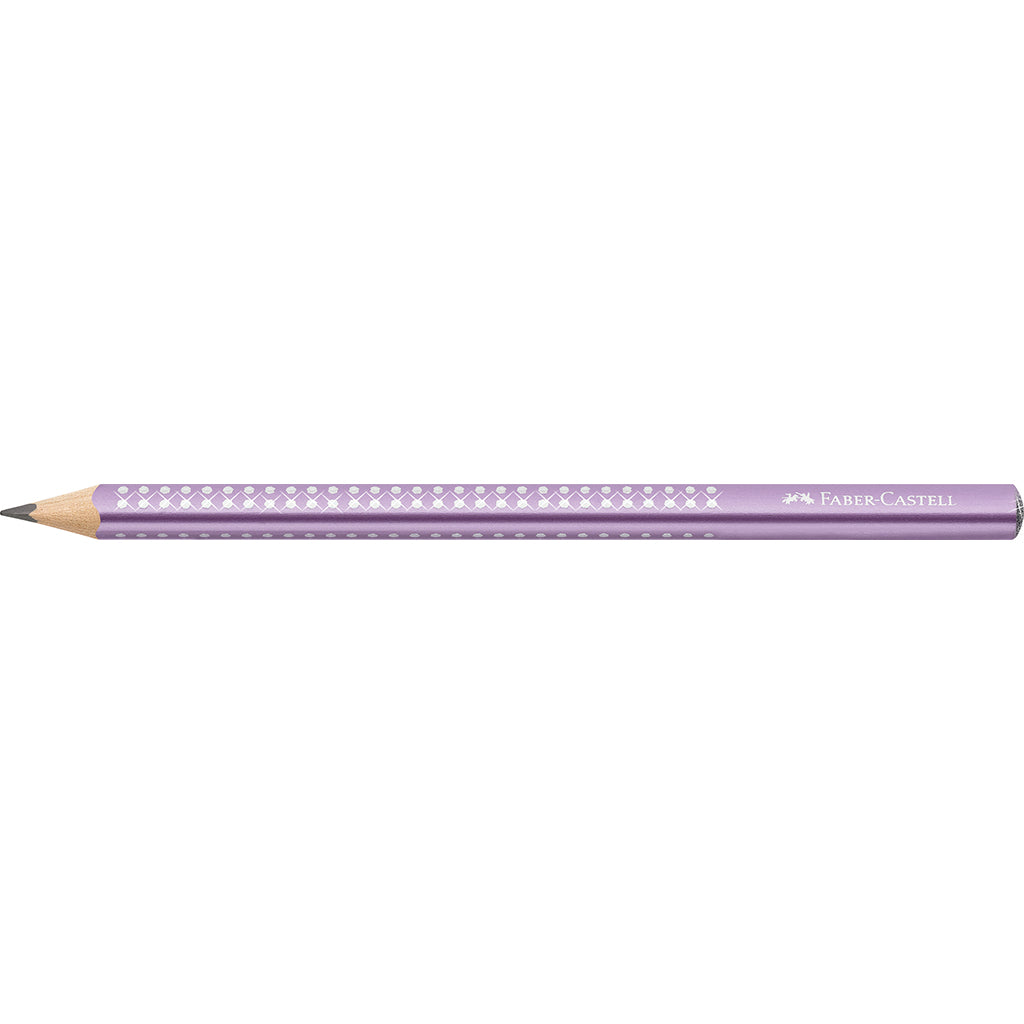 Faber-Castell, Jumbo Sparkle Pencil - Violet Metallic