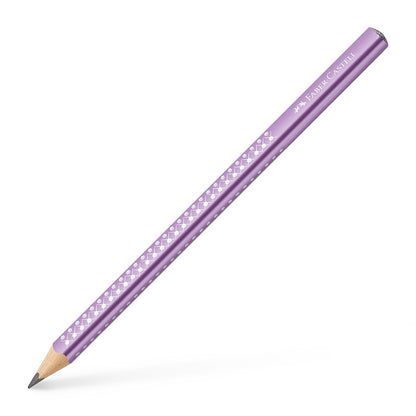 Faber-Castell, Jumbo Sparkle Pencil - Violet Metallic