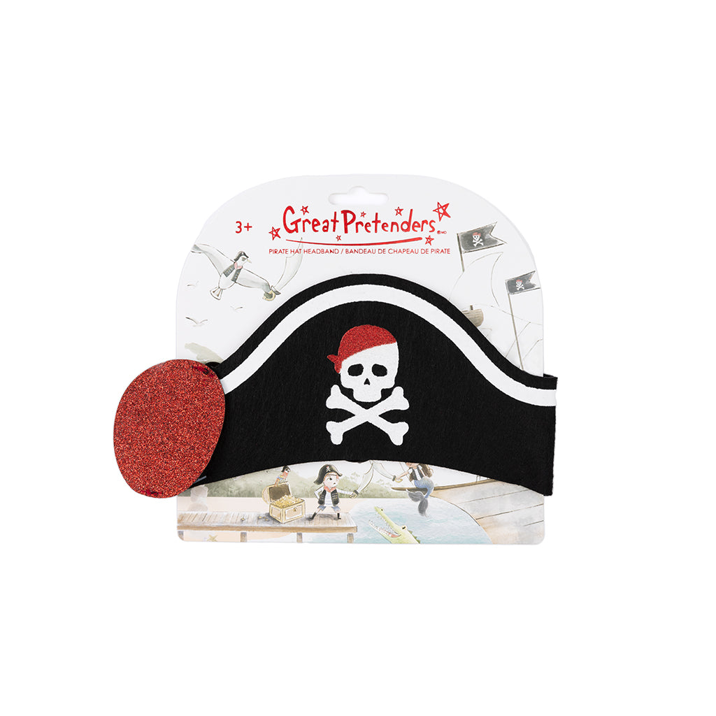 Great Pretenders Pirate Hat and Eye Patch