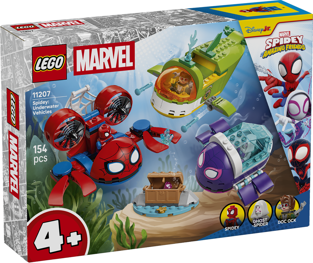LEGO® Marvel, Spidey Underwater Vehicles