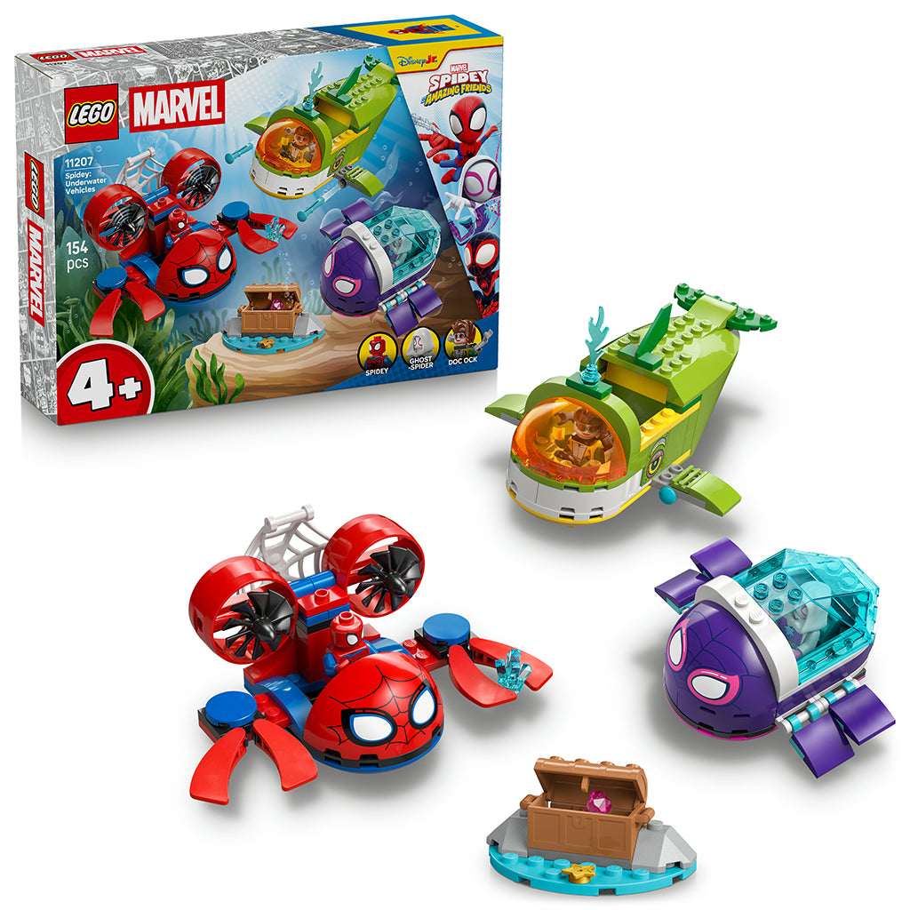 LEGO® Marvel, Spidey Underwater Vehicles