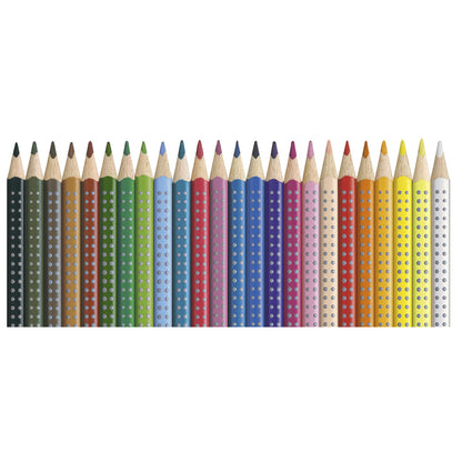 Faber-Castell, 24-Piece Grip Watercolor Pencils Set
