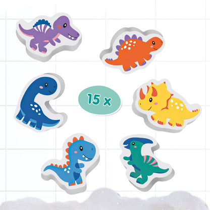 SES Creative Bath Toys, Foam Bath Figures - Dinosaurs
