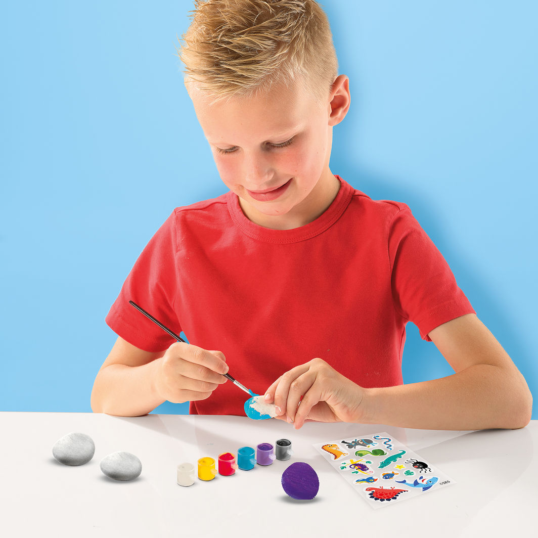 SES Creative Paint on Stones, Transfer Decals