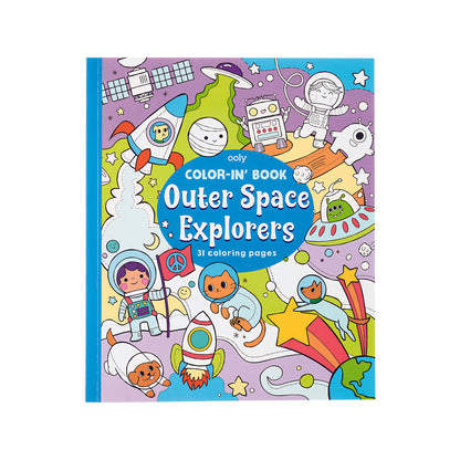 Ooly Coloring Book, Outer Space Explorers