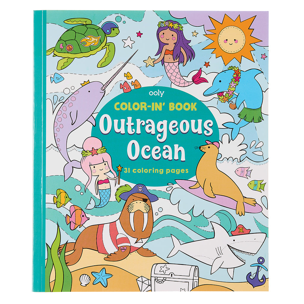 Ooly Coloring Book – Outrageous Ocean