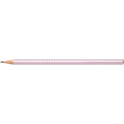 Faber-Castell Sparkle Pencil with Glitter, Rose Metallic