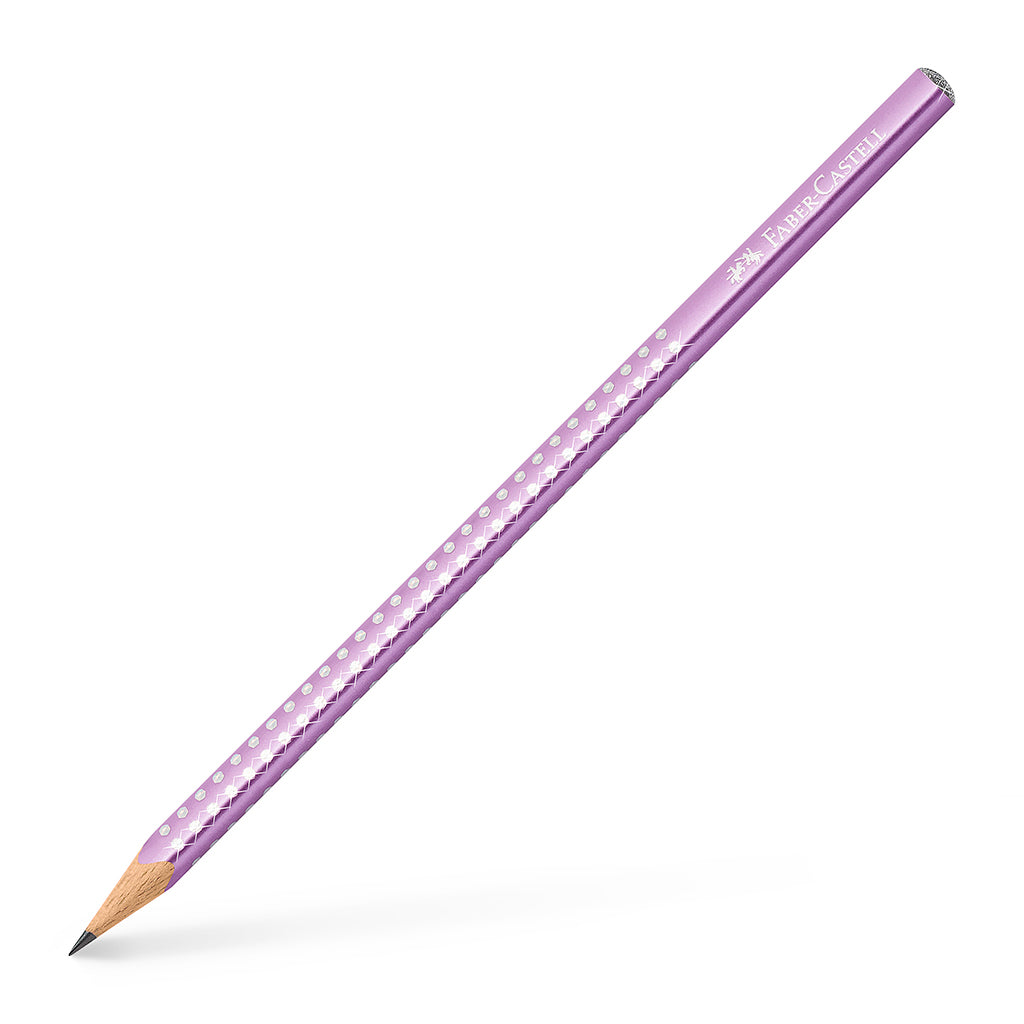 Faber-Castell Sparkle Glitter Pencil, Violet Metallic