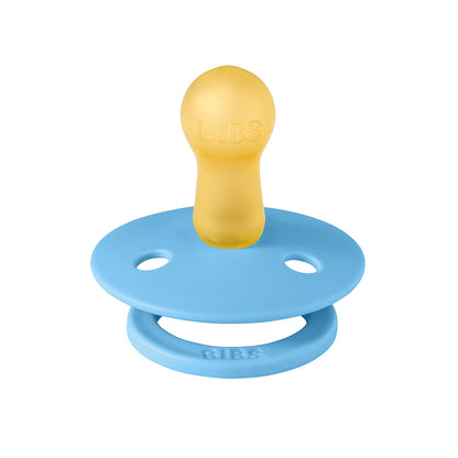 Bibs Natural Rubber Pacifier, 2-Pack, Size 2 - Moomin, Good Night - Breeze Mix