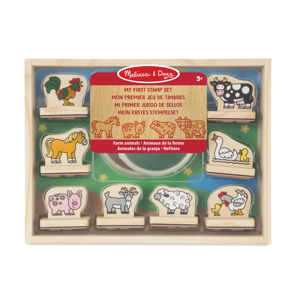 Melissa &amp; Doug My First Stamp Set, Farm Animals