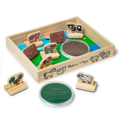 Melissa &amp; Doug My First Stamp Set, Farm Animals