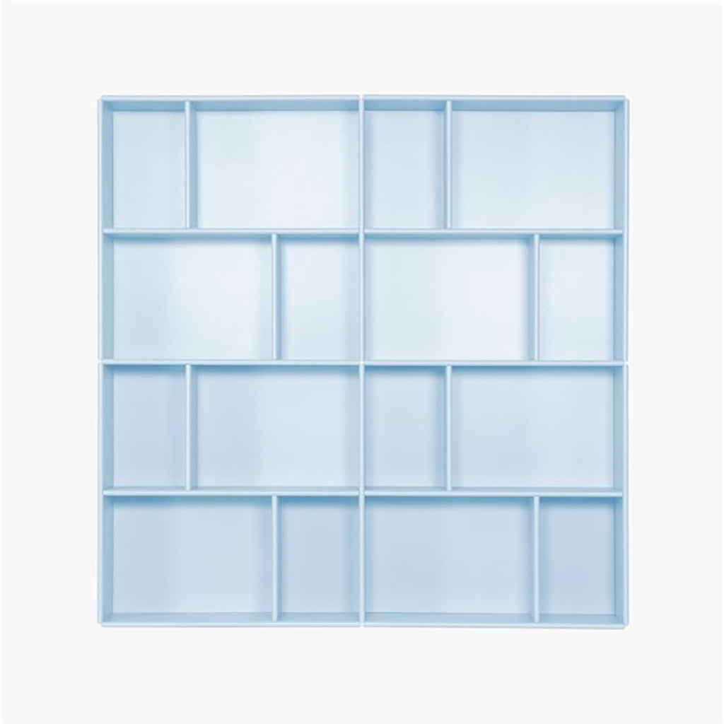 By Aulum Bronx Wall Shelf, 23 or 33 cm Deep – Himalayan Blue