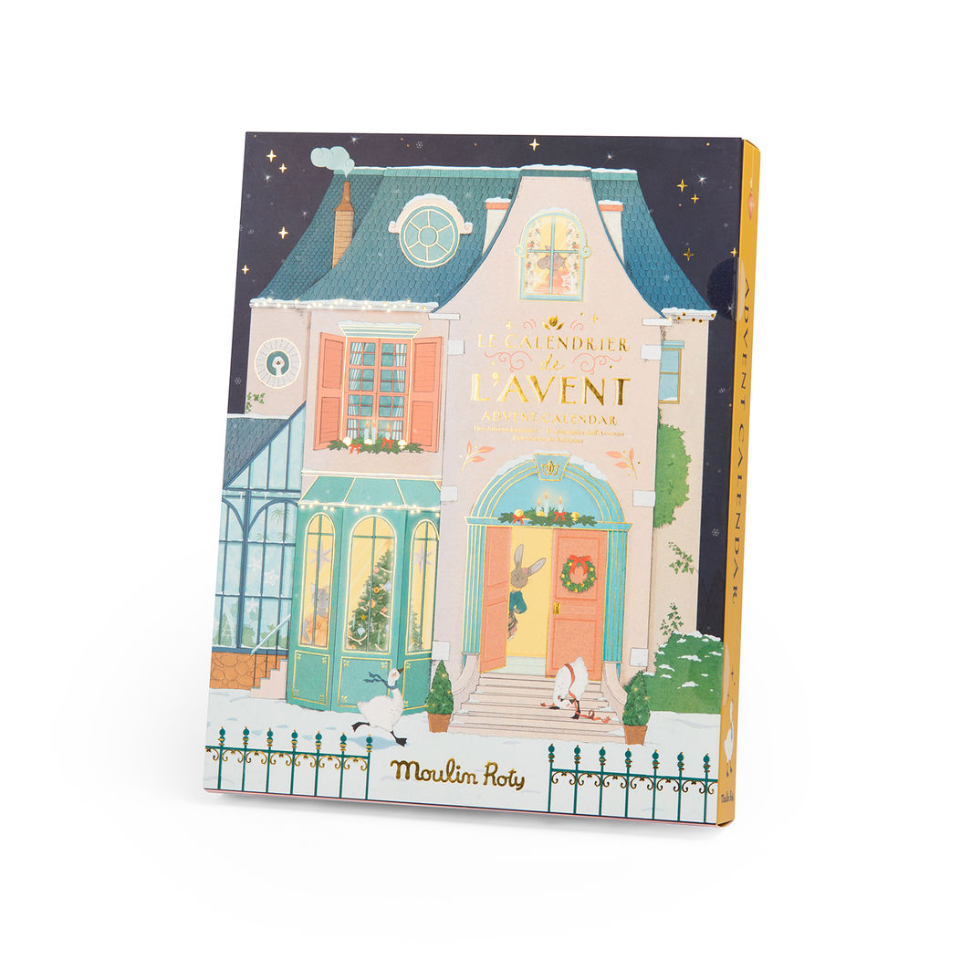 Moulin Roty Advent Calendar with 24 Doors, La petite école de danse