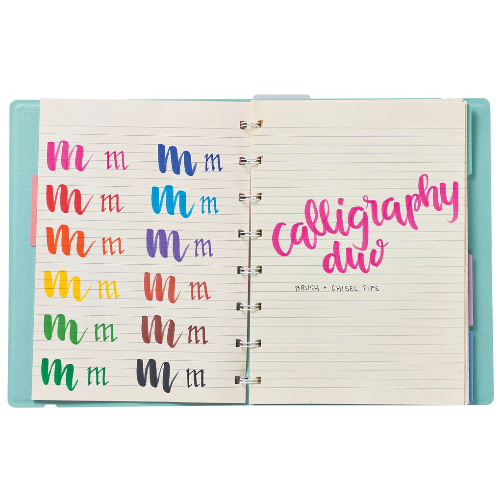 Ooly Duo Calligraphy, 12 Double-Ended Calligraphy Pens