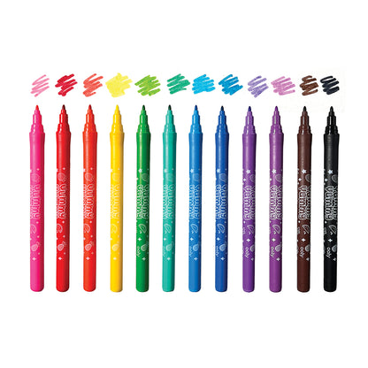 Ooly Yummy Yummy, Scented Markers – 12 pcs.