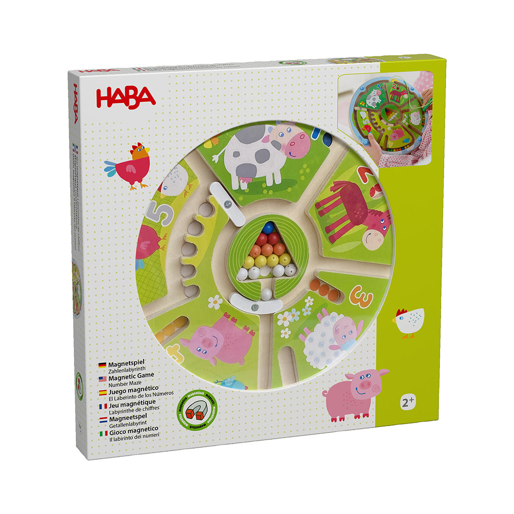 Haba Magnetic Labyrinth Track, Numbers
