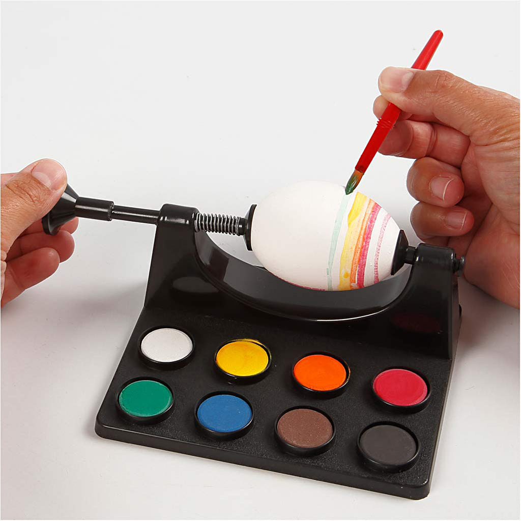 Egg Painting Set with Holder and Watercolors