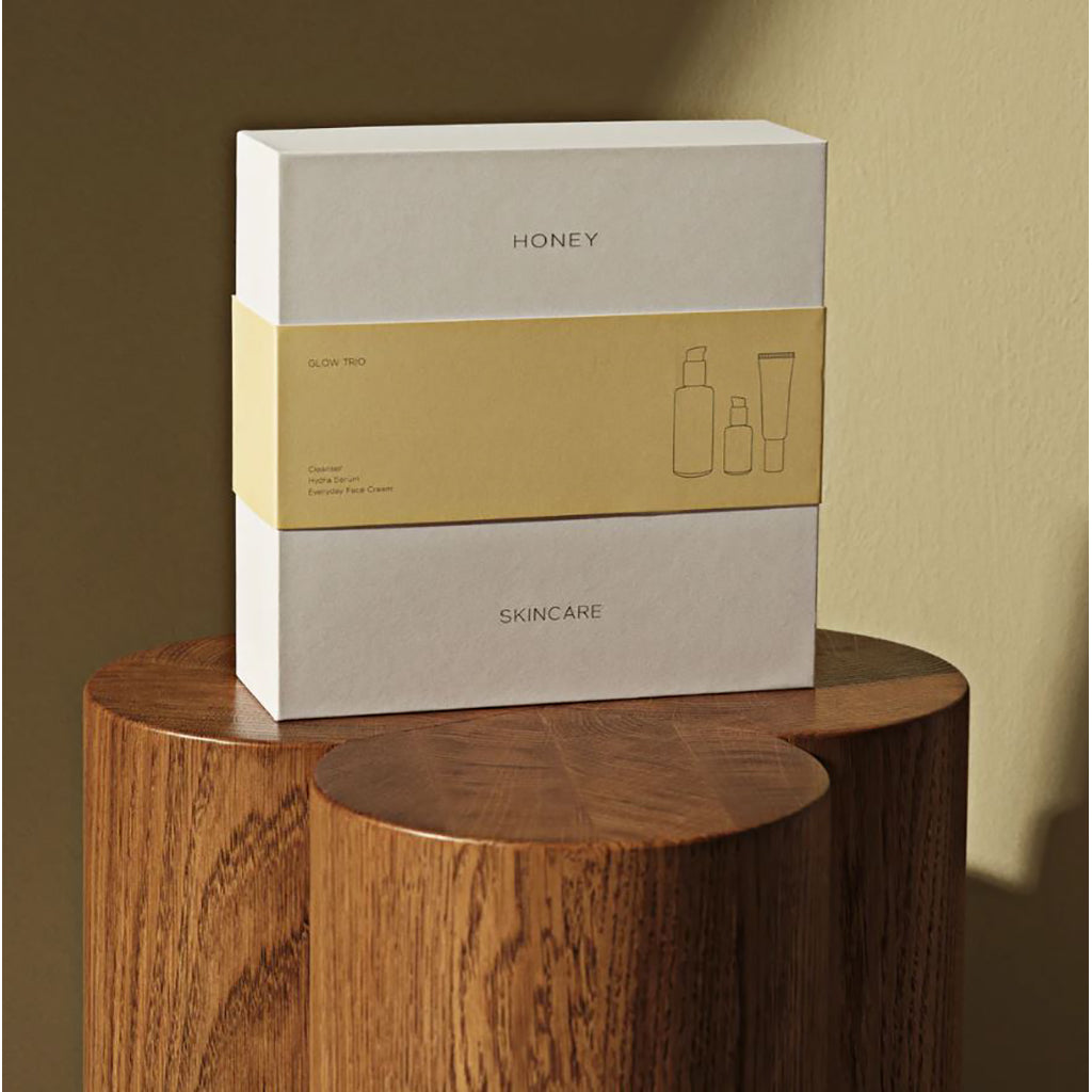 Honey Glow Trio Gift Set, Luxury for the Face