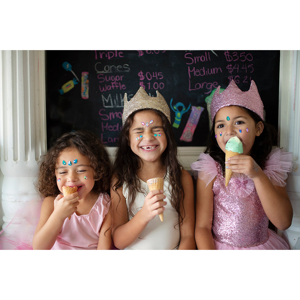 Great Pretenders Princess Crown, Gold Glitter