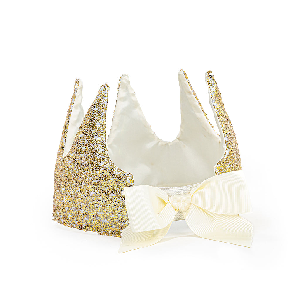 Great Pretenders Princess Crown, Gold Glitter